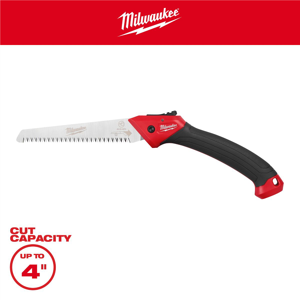 Milwaukee 7” Folding Pruning Saw - ?Straight Blade?