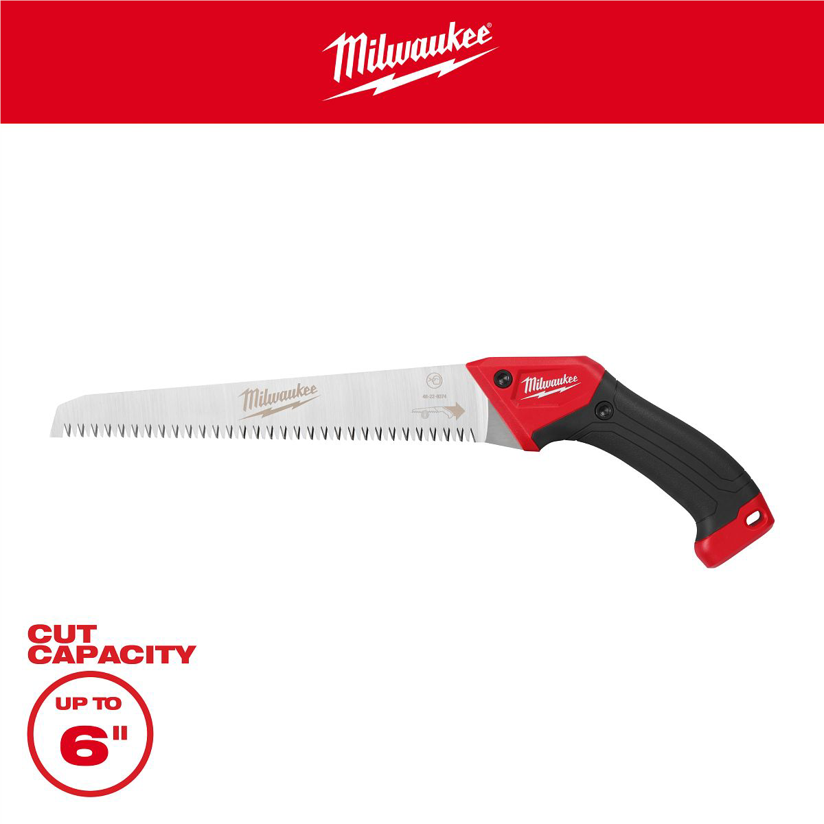 Milwaukee 10” Fixed Pruning Saw - ?Straight Blade?