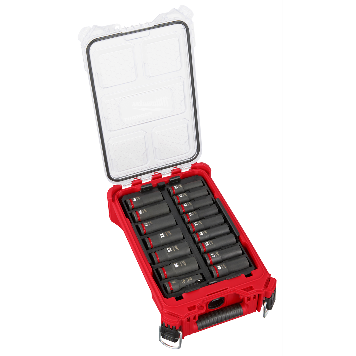 Milwaukee Tool SHOCKWAVE Impact Duty Socket 1/2” Dr 16PC MM PACKOUT Set