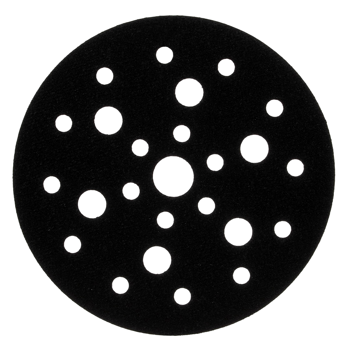 MMM Hookit Clean Sanding Disc Pad Hook Saver 20445, 6 in x 3/4 in 25 Holes, 20 ea/Case
