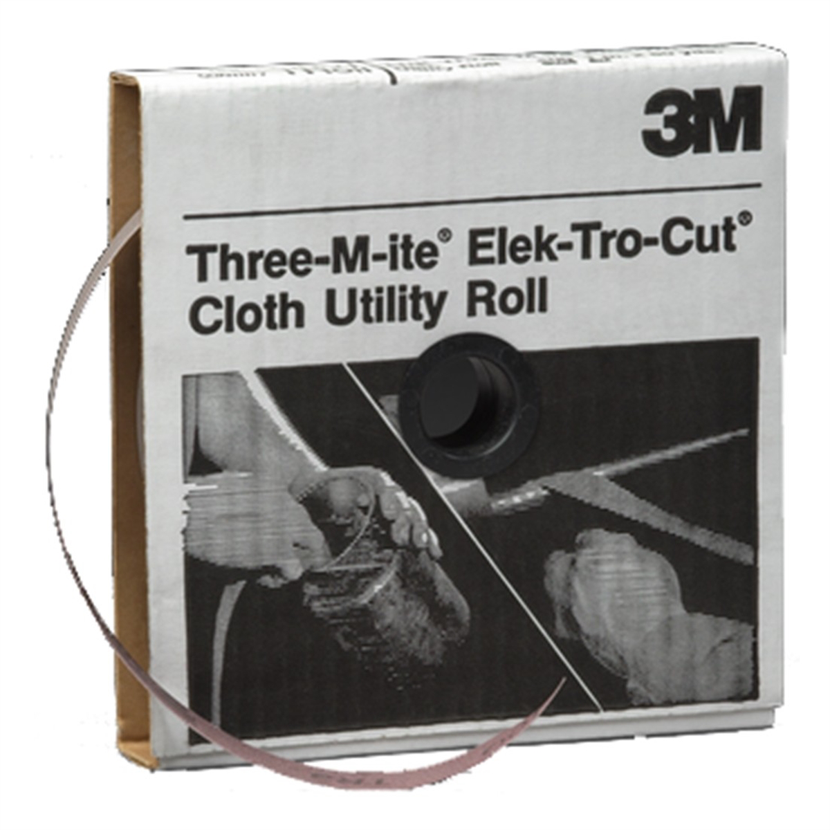 3M UTILITY ROLLS CLOTH THREEMITE 1"X50 YARDS 320 1/B