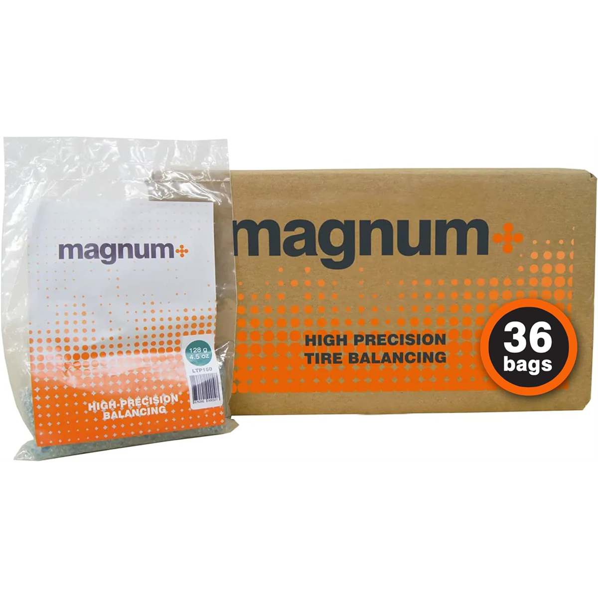 Martins Industries Magnum+ Tire Balancing Beads, 4.5oz / 128g, Case 36 Bags
