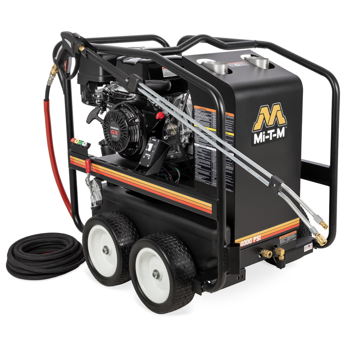 Mi-T-M HSP Series Gasoline Direct Drive Pressure Washer - 389cc Honda GX390 OHVplus