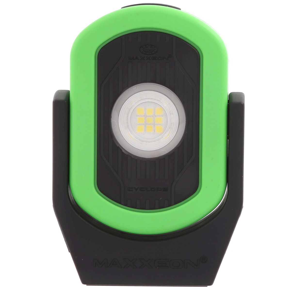 Maxxeon Workstar 811 CYCLOPS 720 Lumen USB-C Rechargeable Work light with Magnetic Base - HiViz Green