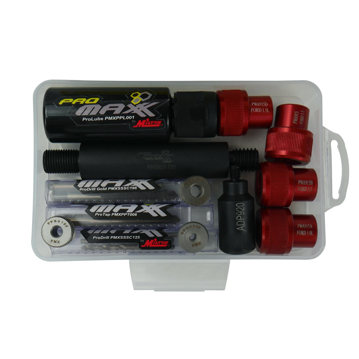 ProMaxx The PMXPWP915KIT Fuel Injector Puller Combo is engineered for fast, on-vehicle removal of Ford 1.0L, 1.5L, 3.5L and 3.7L EcoBoost™ injectorsminimizing downtime and eliminating the need for engine teardowns.