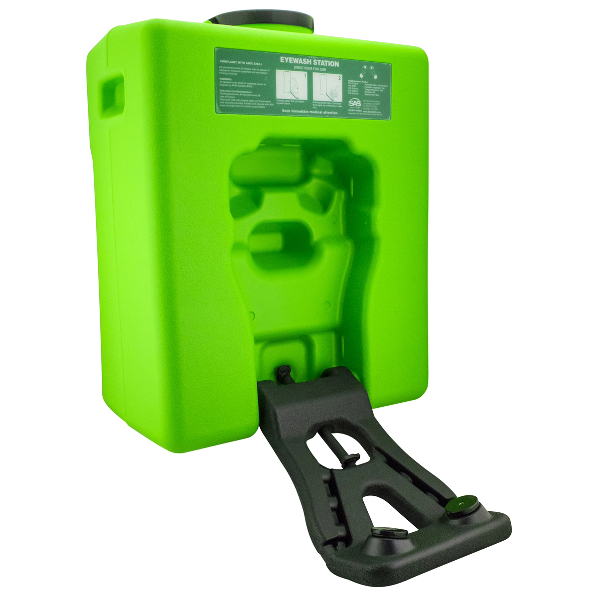 SAS Safety 9-Gallon Portable Emergency Eyewash Station