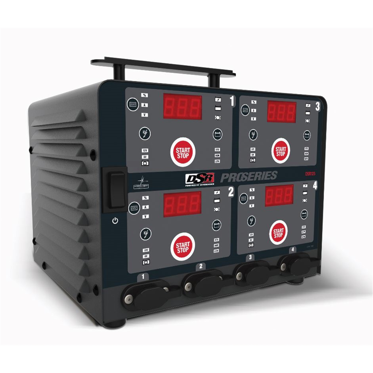 Schumacher Electric 10 Amp 4 Bank Charger