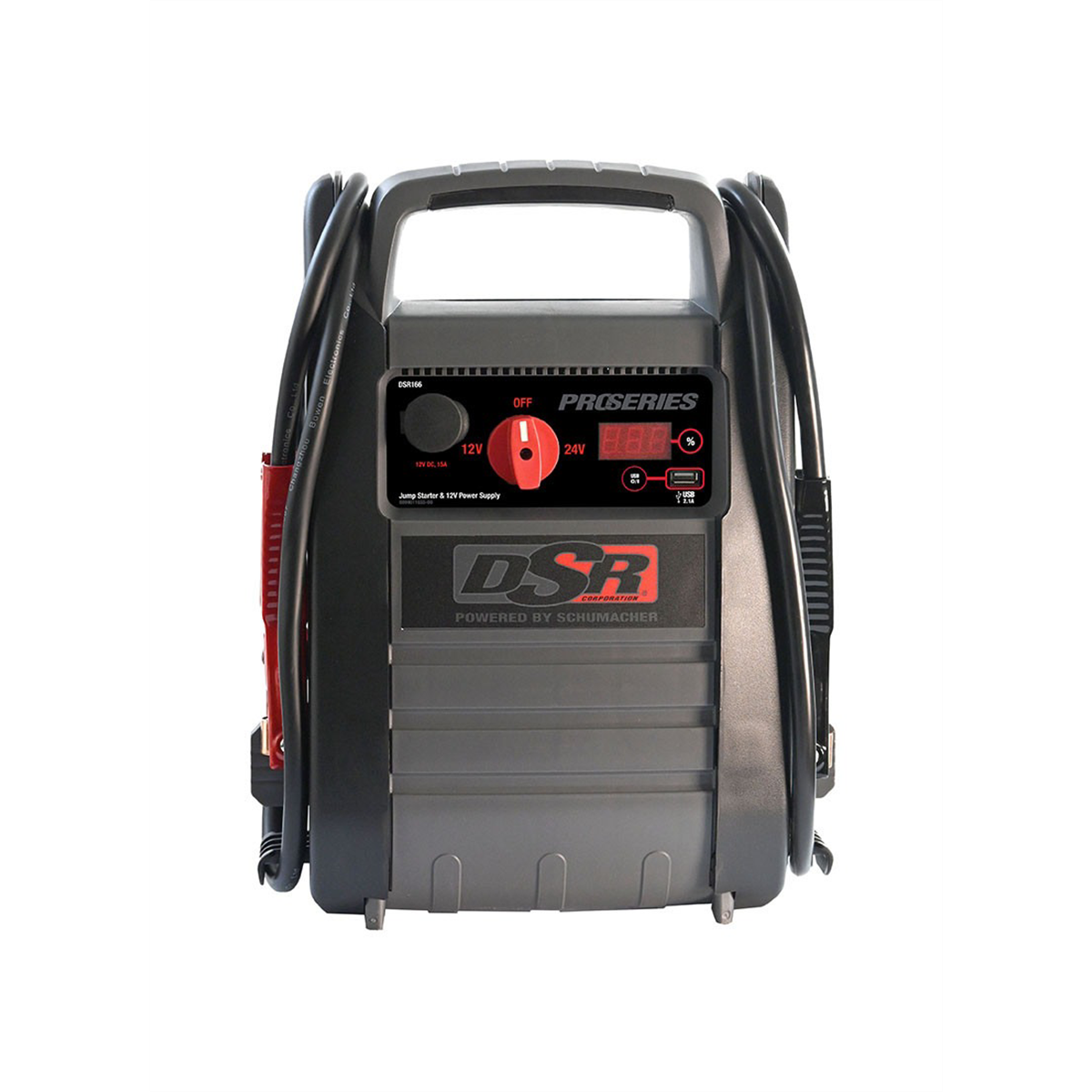 Schumacher Electric DSR166 : DSR Proseries 4400A 12V/24V Jump Starter And Portable Power Station