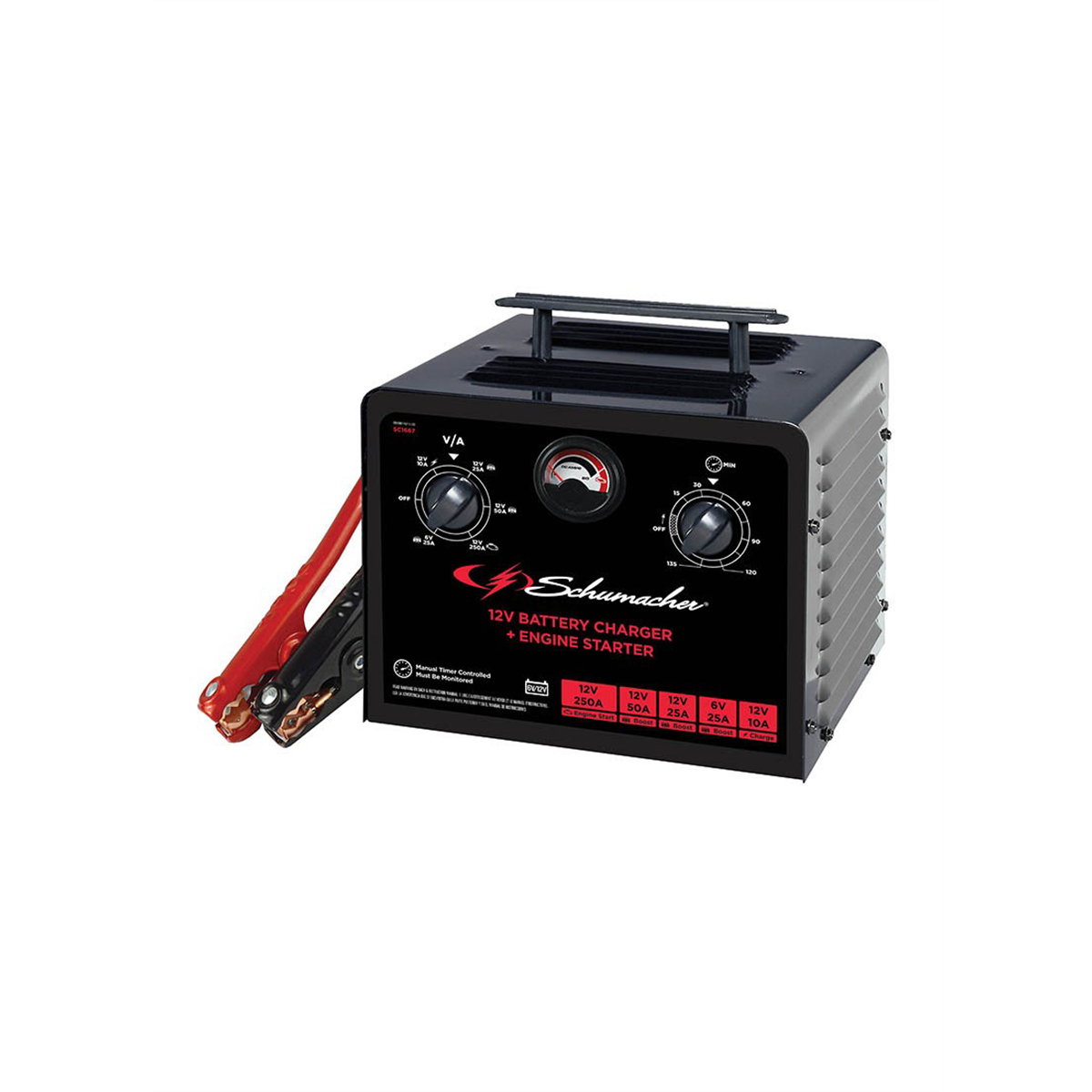 Schumacher Electric SC1667 10/25/50/250A 6/12V MNL CHGR DOE
