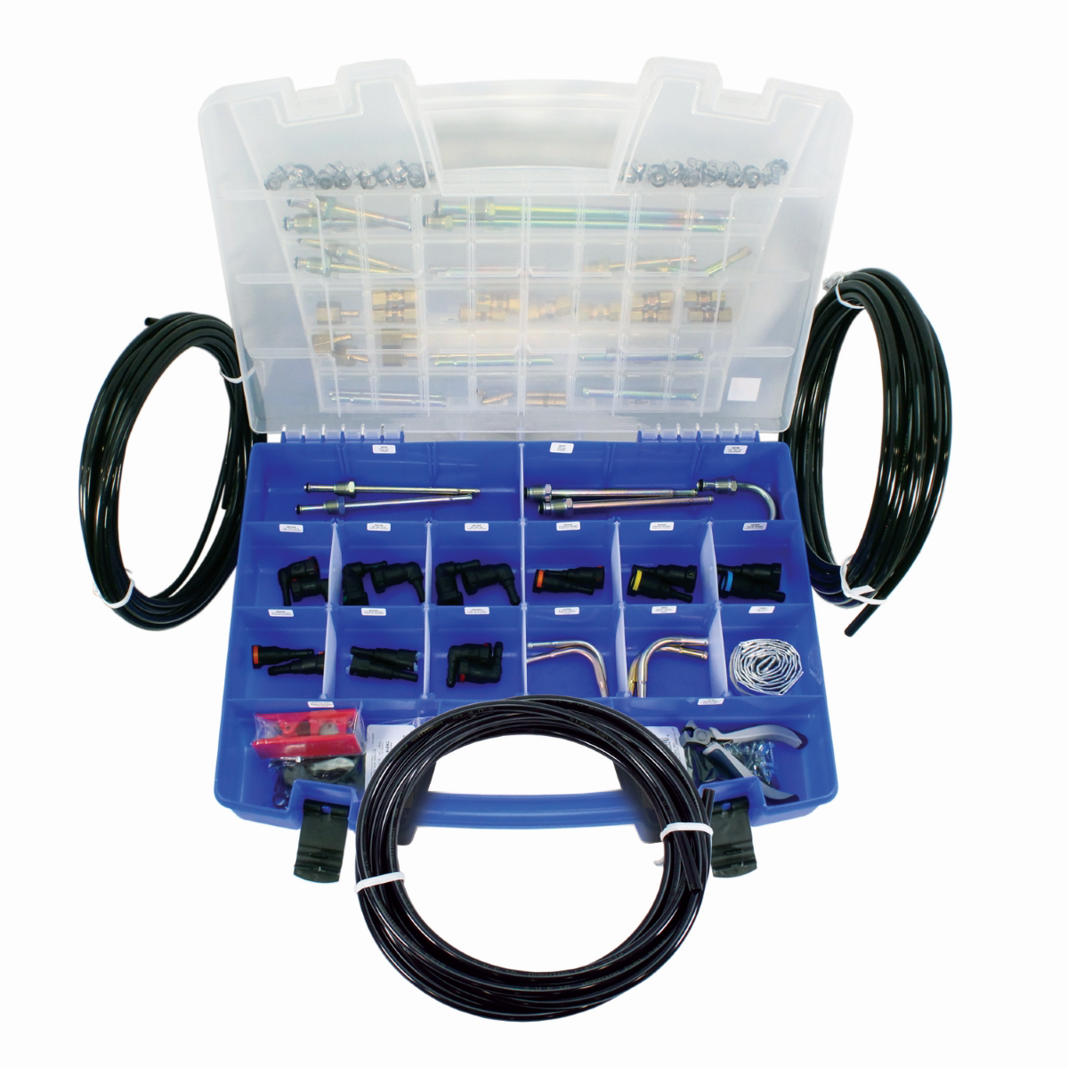 S.U.R.&R. DELUXE Fuel Line Replacement Kit - 168 Pieces plus 75 feet tubing