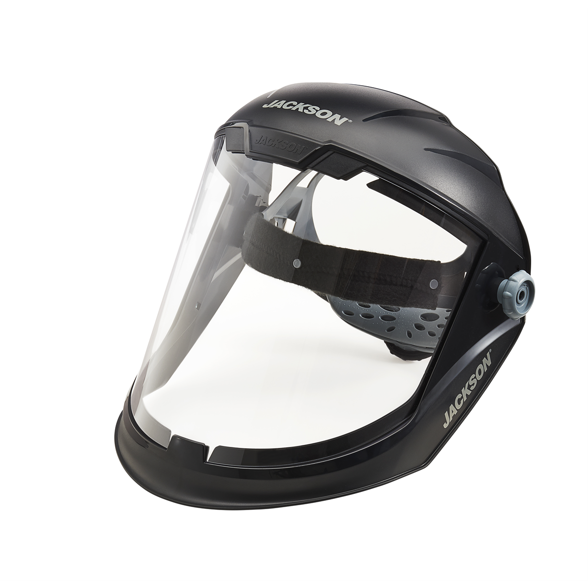 Jackson Safety Face Shield - MAXVIEW™ Premium Series - 9.06" x 13.38' x 0.04" Window - Clear AF - 370 Speed Dial™ Headgear