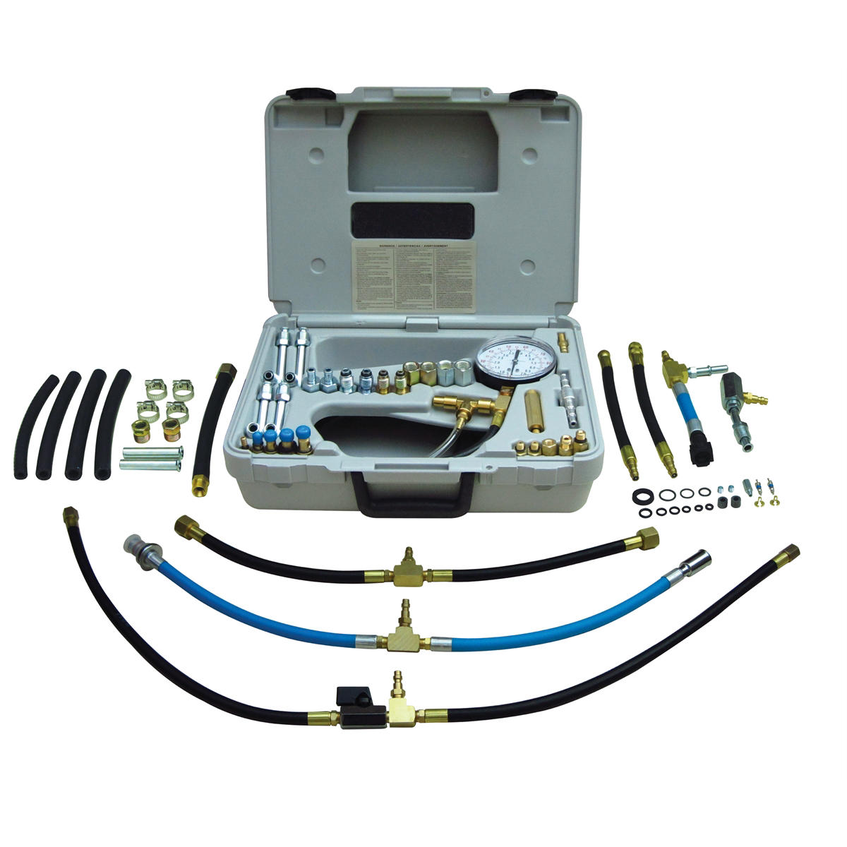 Lang Tools (Star Products) DELUXE GLOBAL FUEL INJECTION PRESSURE TEST SET