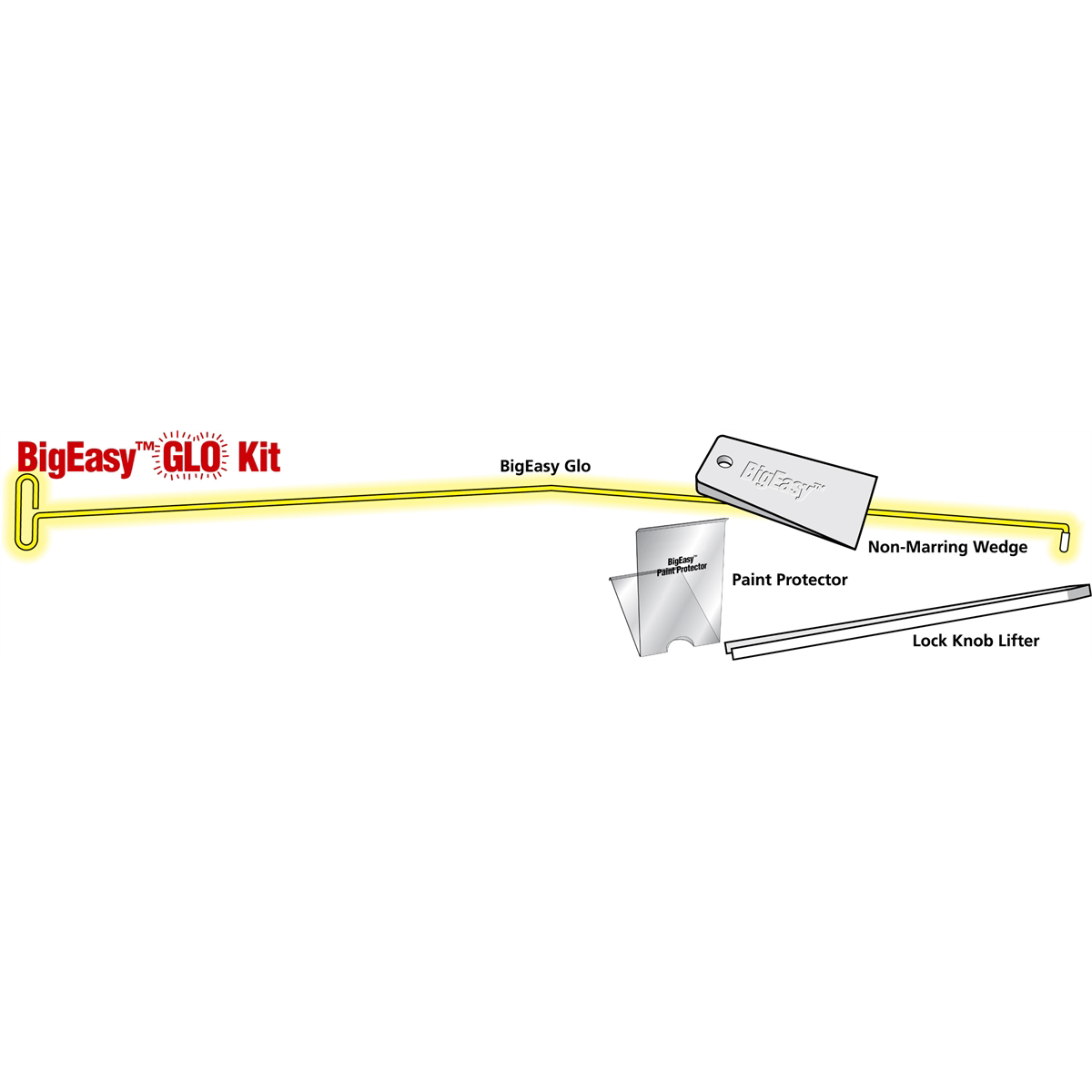 Steck Manufacturing by Milton Big Easy Glo Lockout Kit