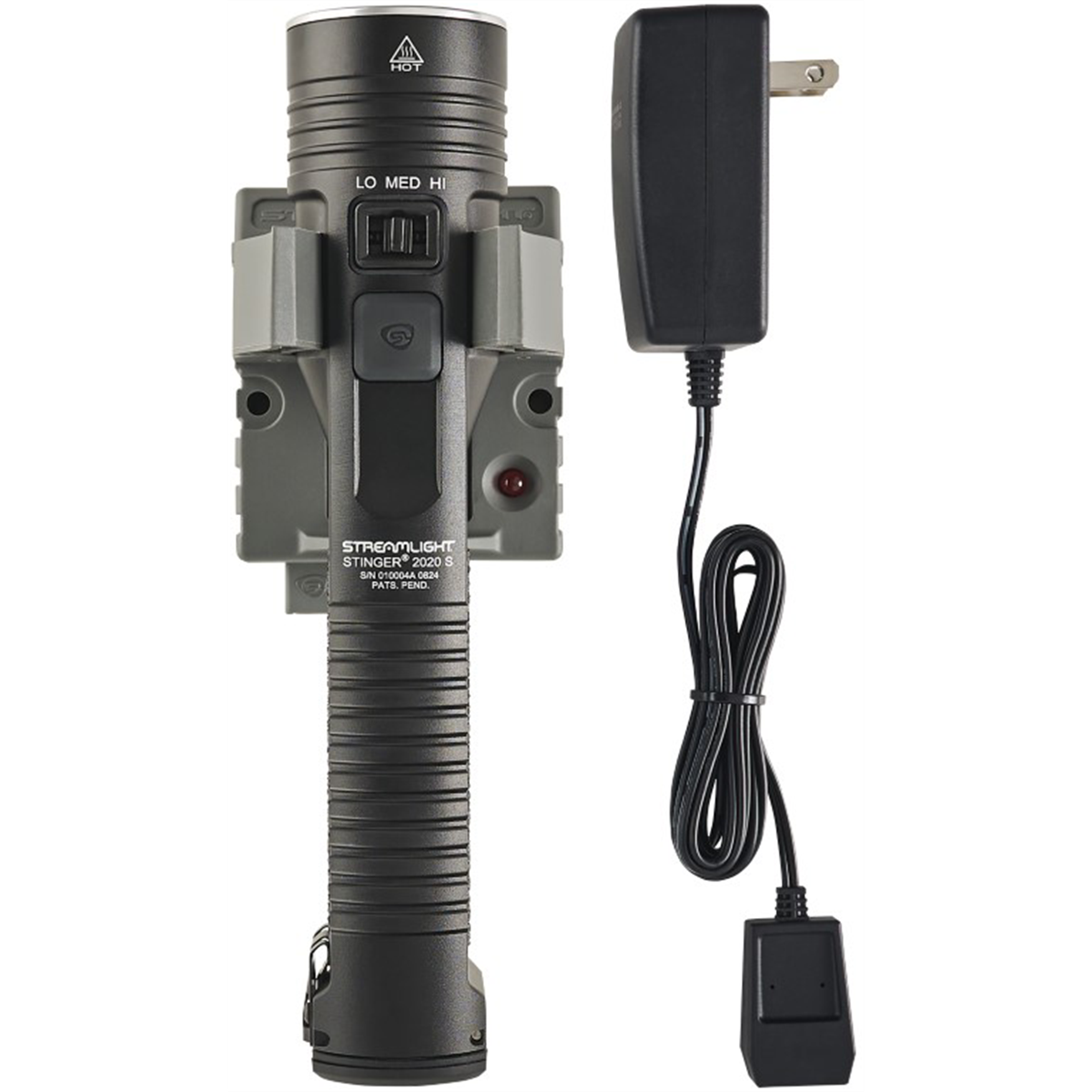 Streamlight 2000 Lumen Stinger 2020 S Flashlight - 120V AC/12V DC - 1 holder