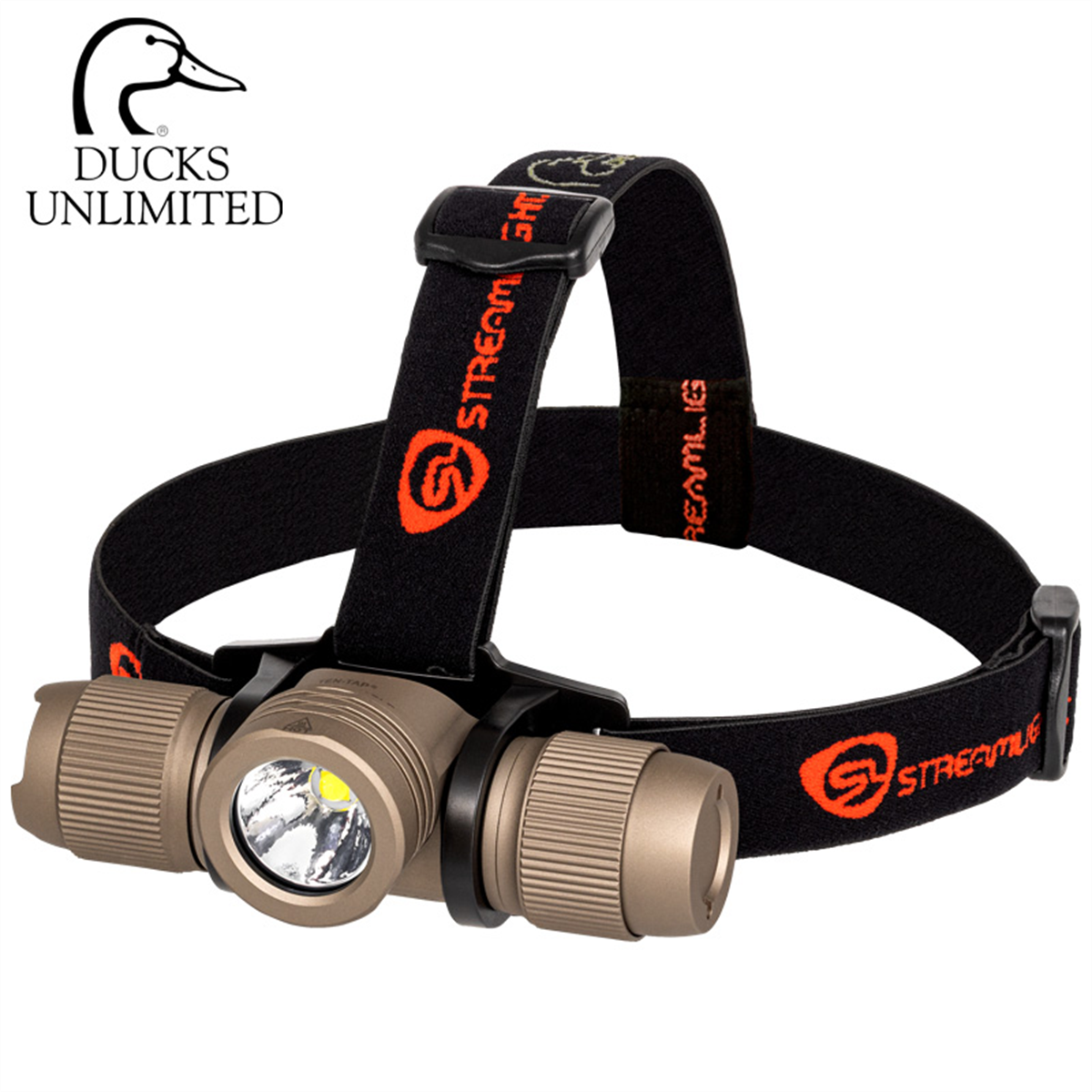 Streamlight ProTac 2.0 Ducks Unlimited High Lumen USB Rechargeable Headlamp, Desert Tan