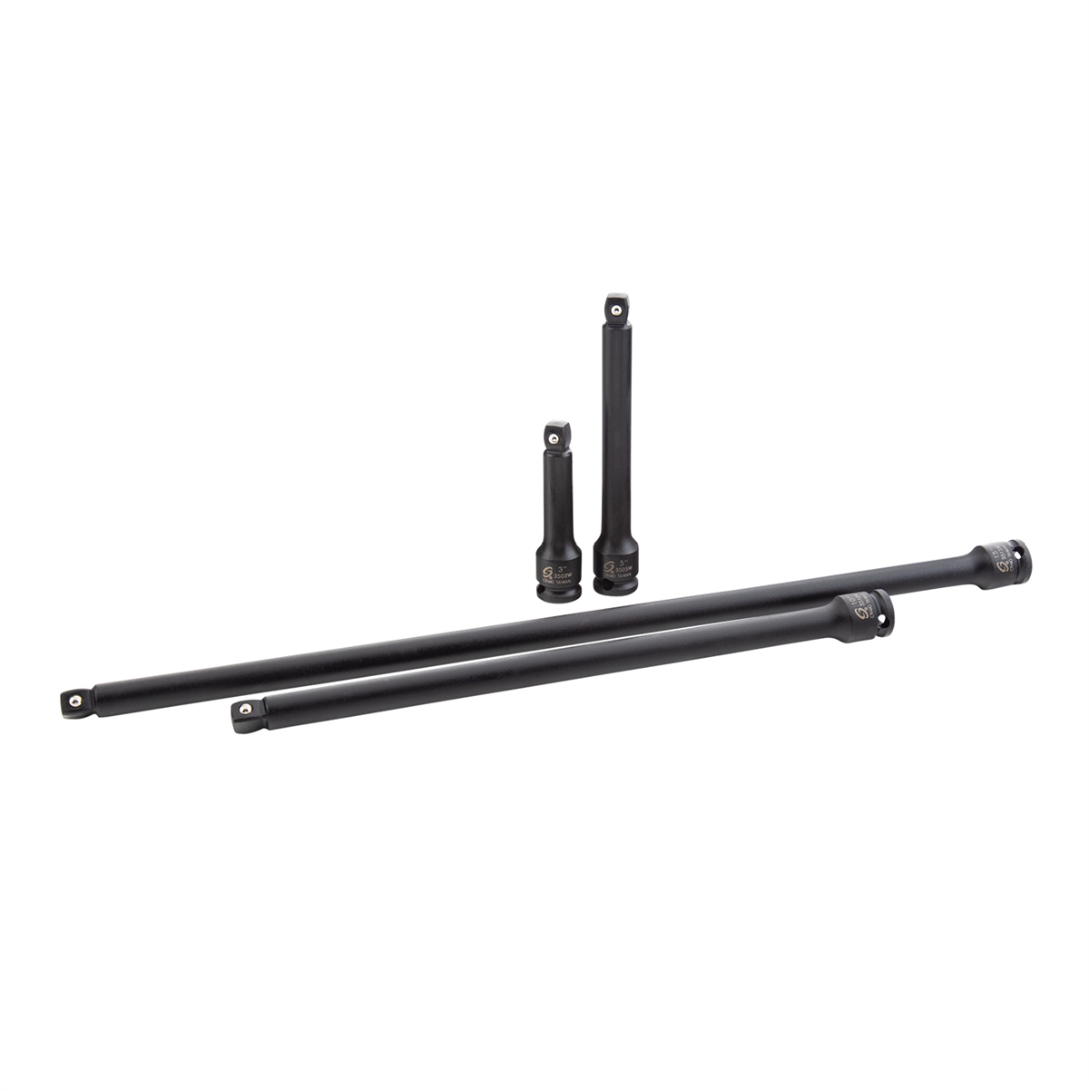SUNEX 4-piece 3/8 in. Drive Impact Wobble E