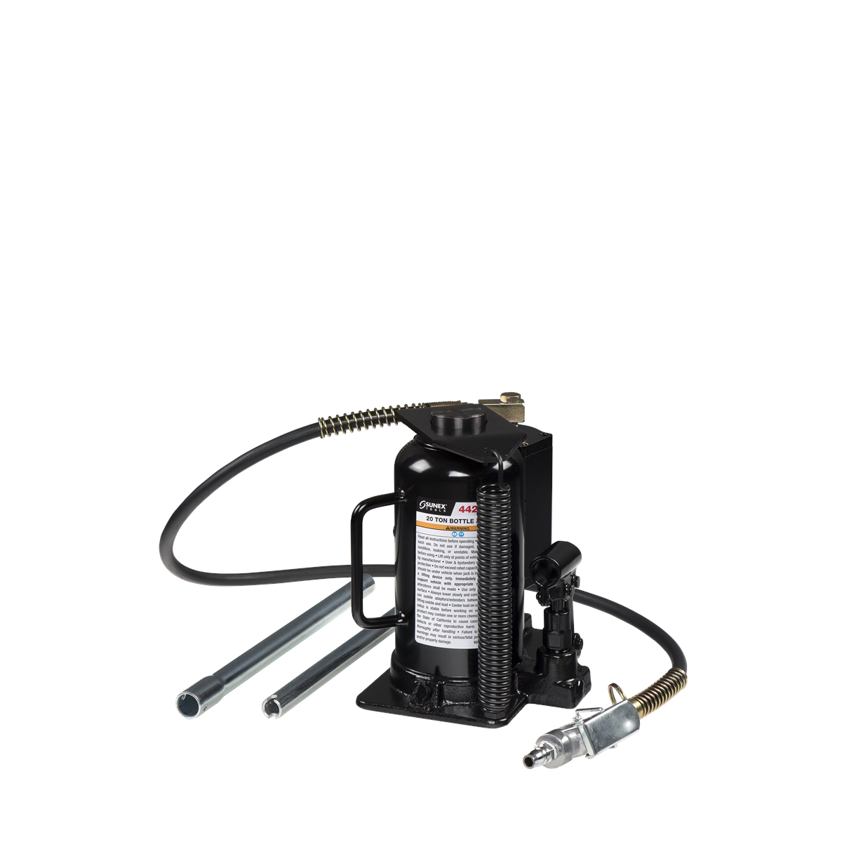 SUNEX 20 Ton Air Hydraulic Bottle Jack