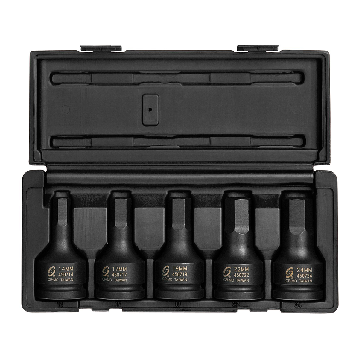 SUNEX 3/4" DR. METRIC HEX SET XXX