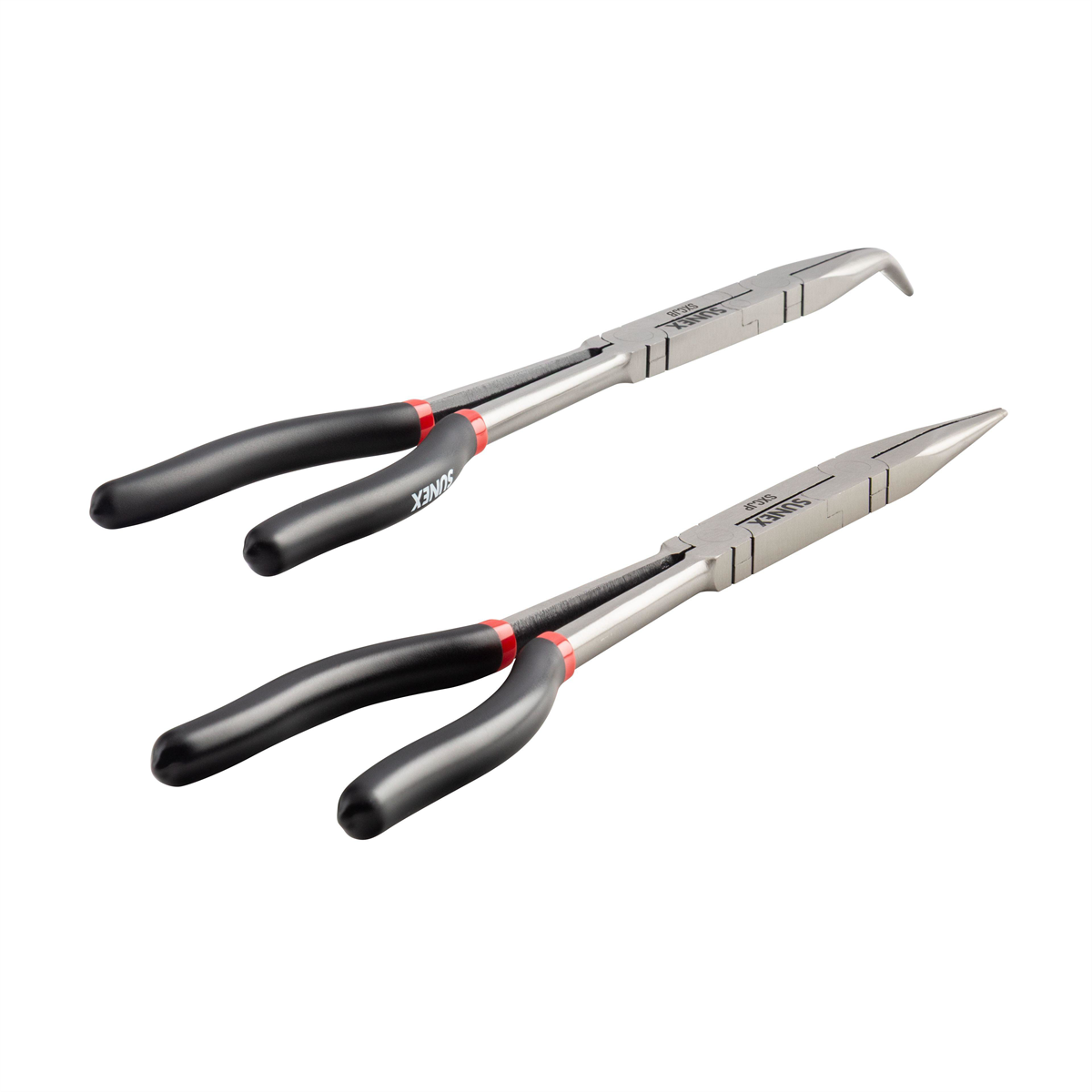 SUNEX 2 Pc. Long Reach Compound Joint Pliers Set