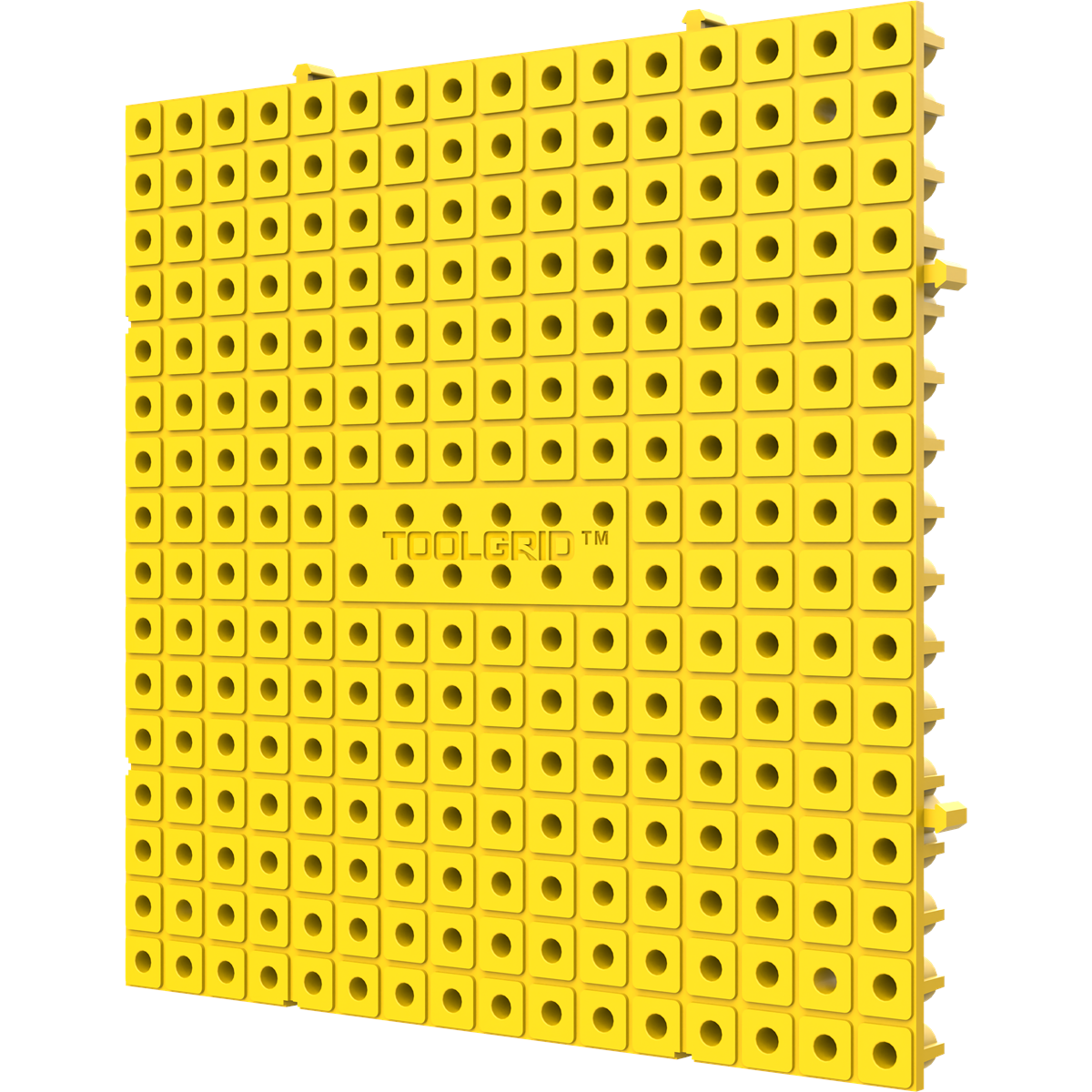 Toolgrid TGB-6X6 Modular Board 16pc Pack - Yellow