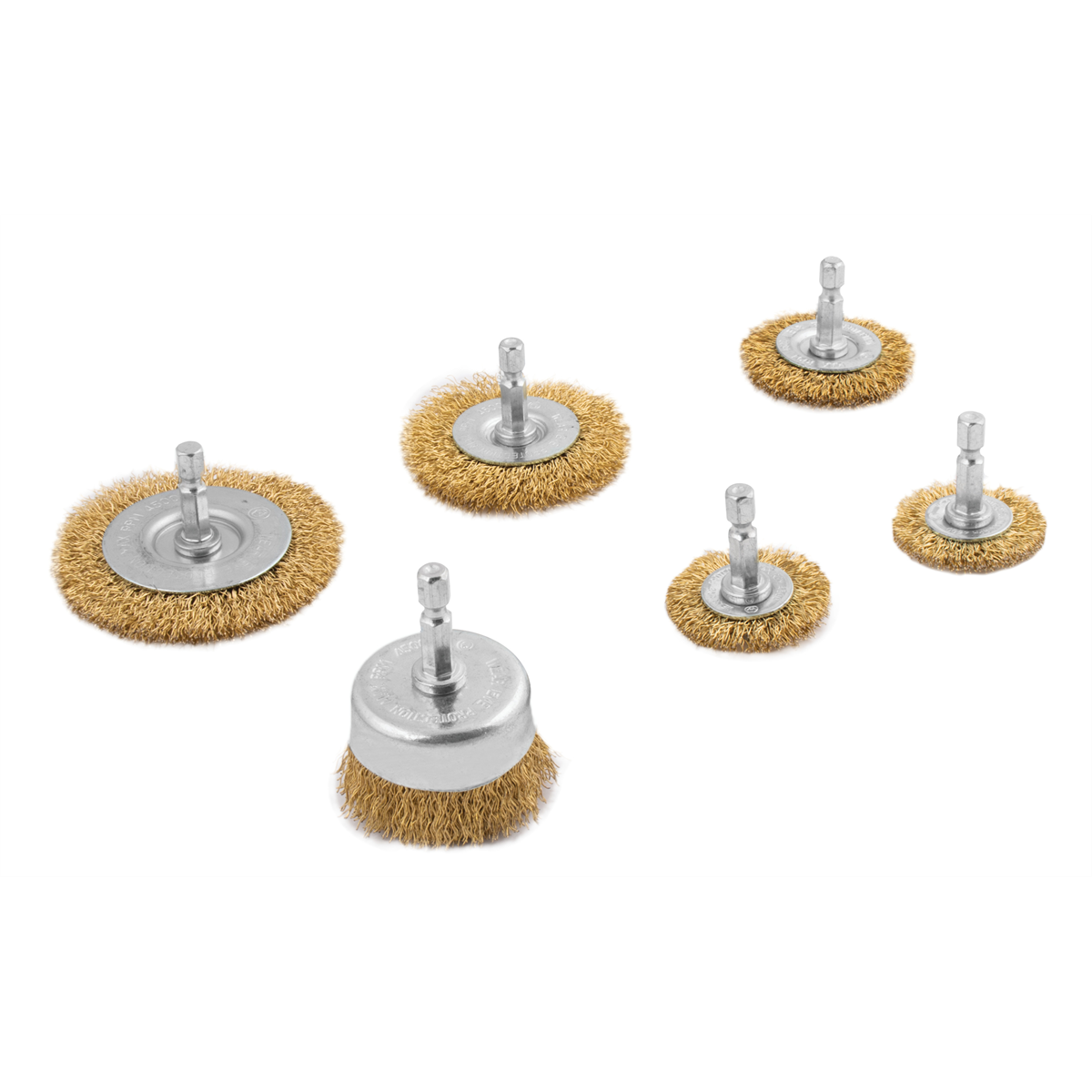 Titan 6 pc. Crimped Wire Brush Assortment