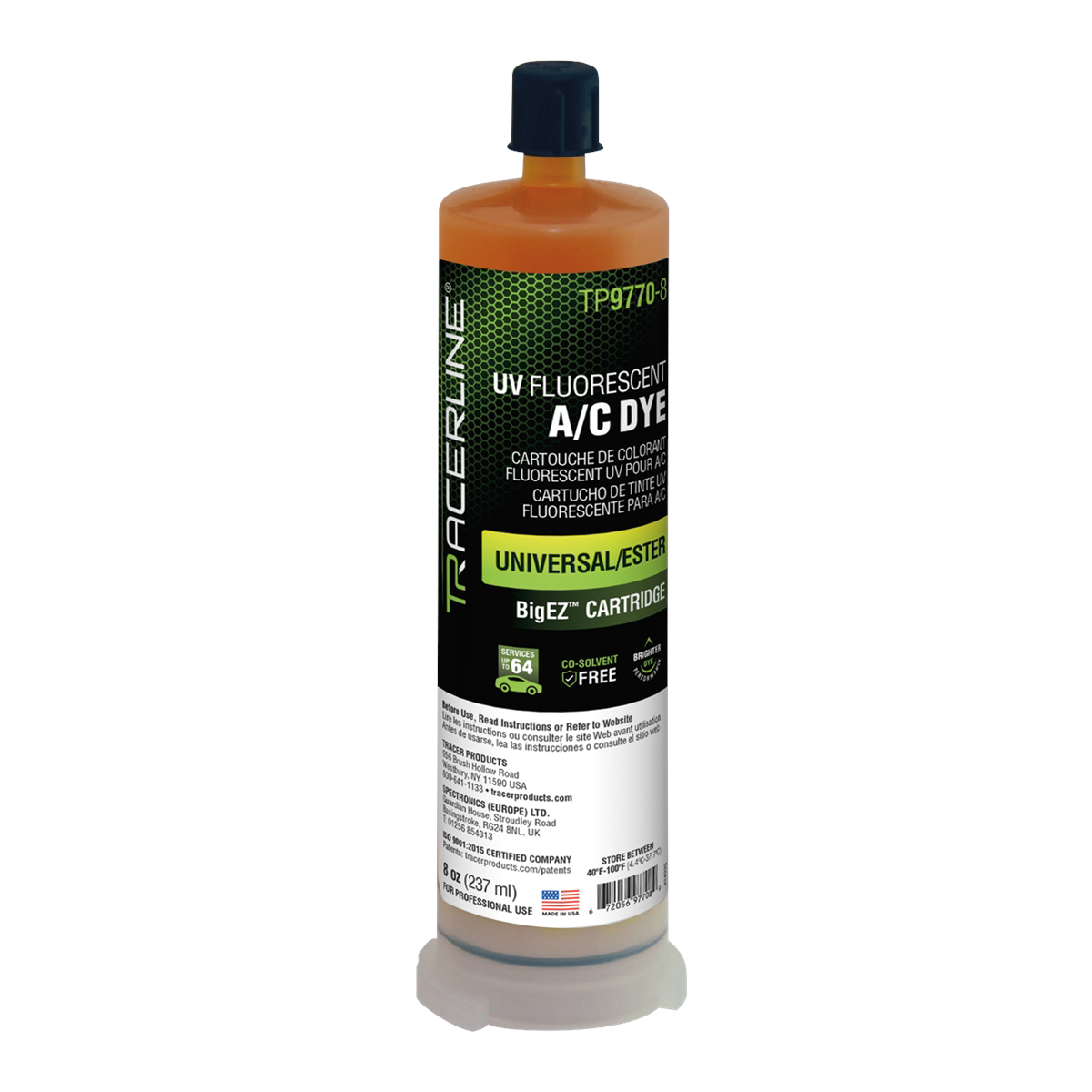 Tracer Products 8 oz (237 ml) universal/ester BigEZ dye