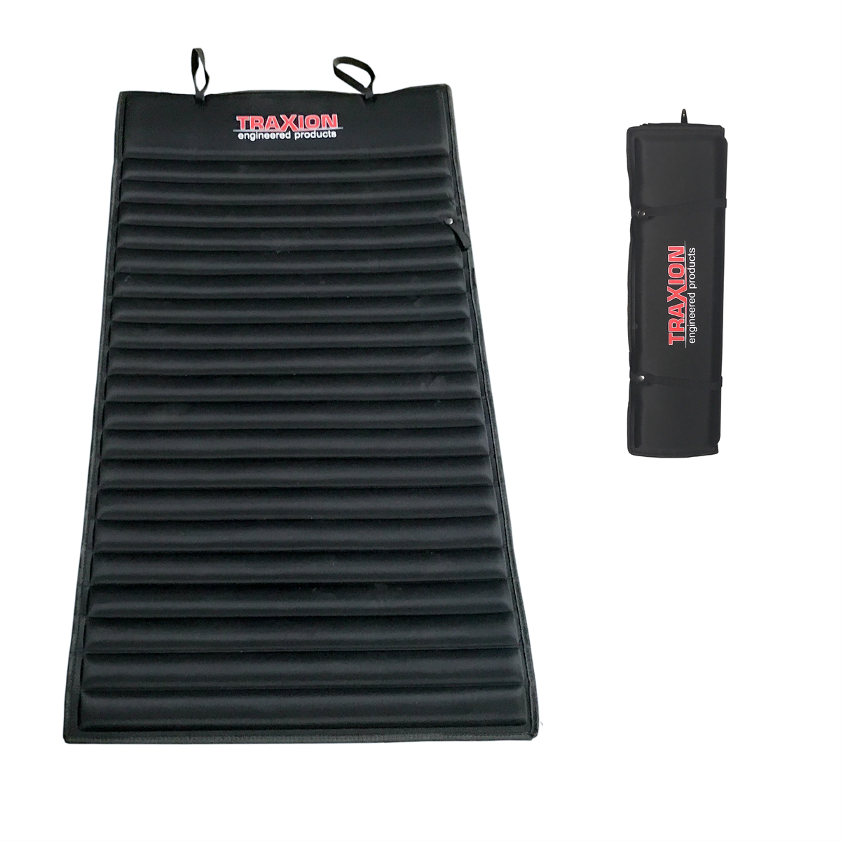 Traxion 1-500 Original Versa-Mat, Roll-Up High Density Foam Utility Mat, Black