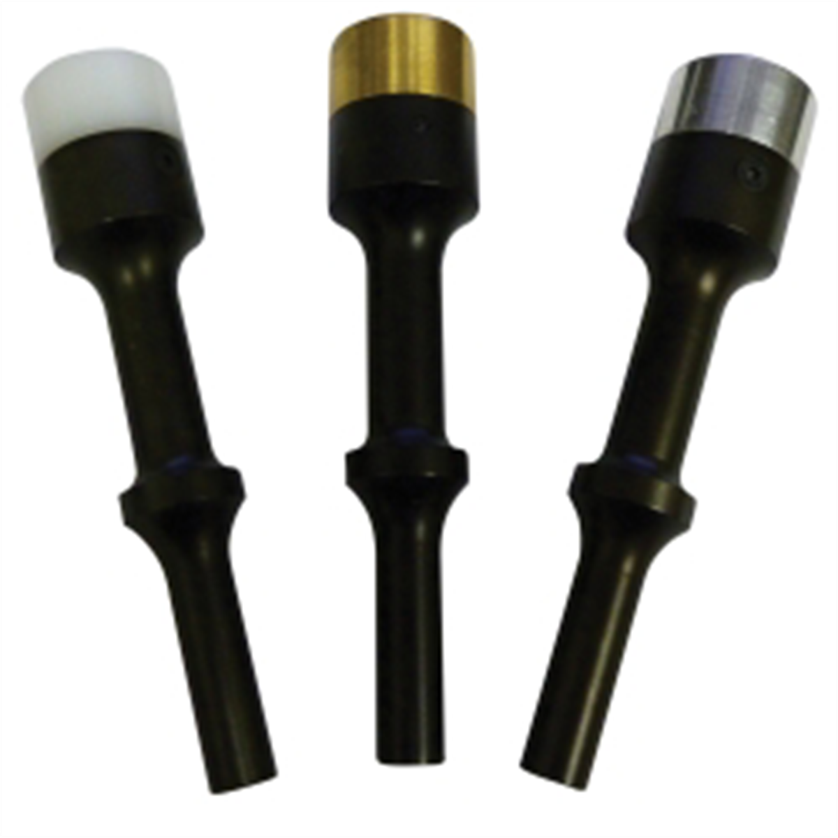 VIM Tools Air Ha mmer Soft Head Tool Set, 3 Piece Aluminum, Brass, & Nylon Headed Air Ha mmers