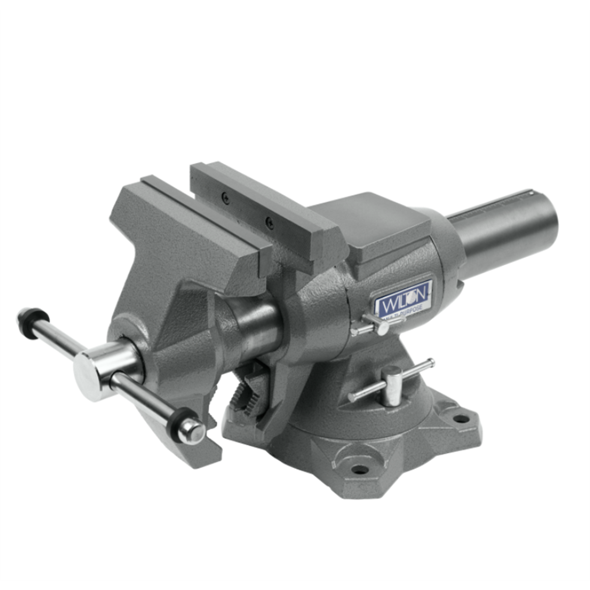 Wilton Multi-Purpose Bench Vise, 6-1/2" Jaw Width", 360° Rotating Head & Base