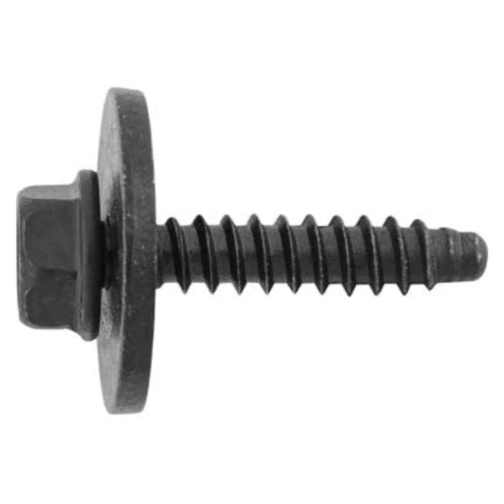 AUVECO GM Bumper, Grille & Fog Lamp Hex Head Sems Tapping Screw, Box of 25