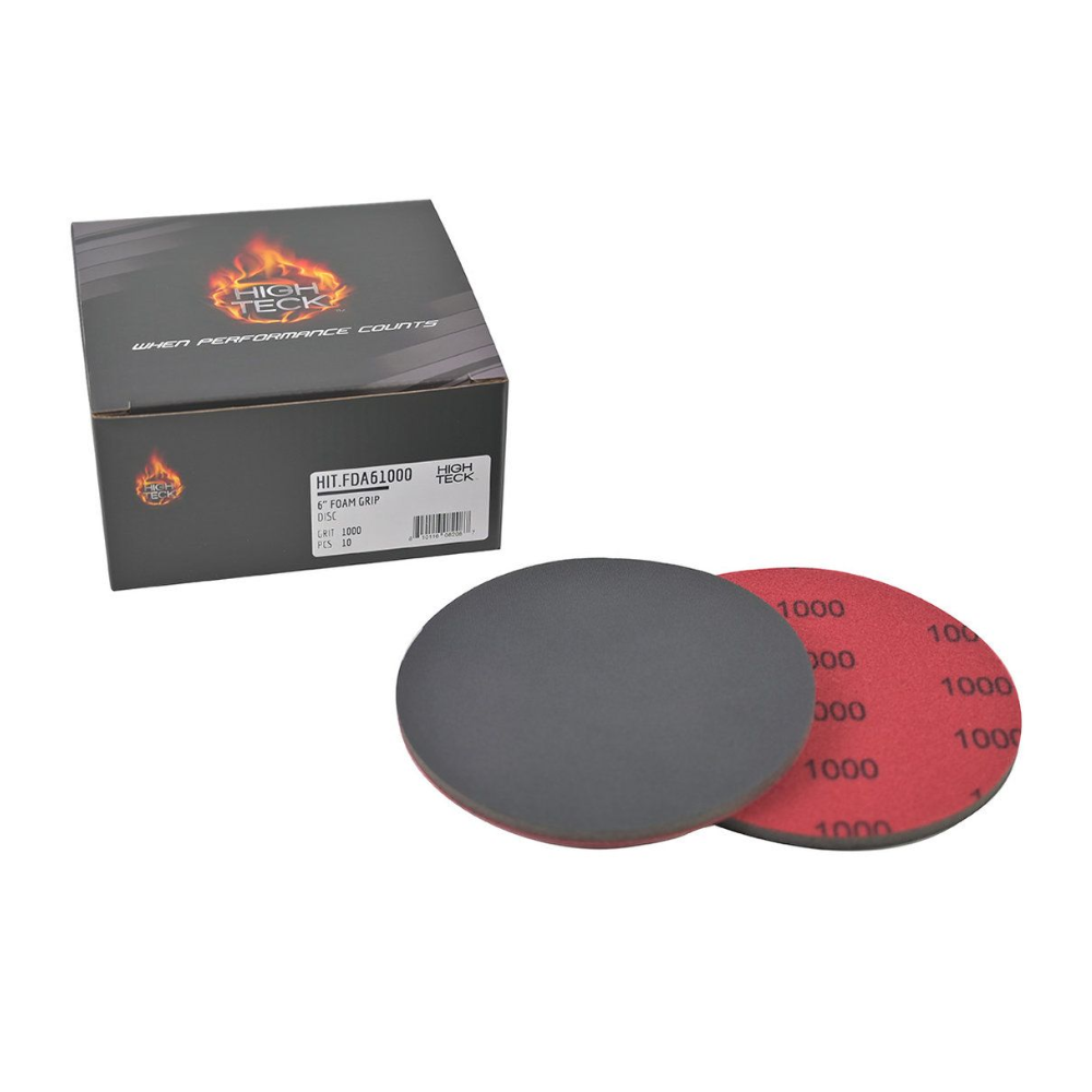 High Teck Products (10) FDA 6" 1000G FOAM DISC