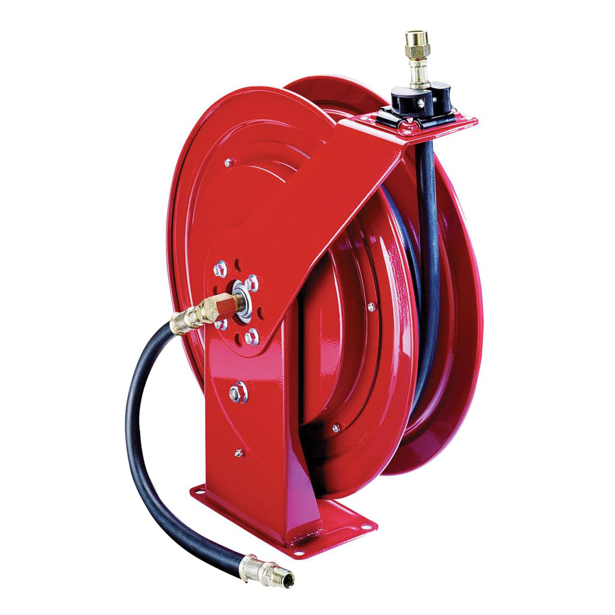 Alemite Hose Reel, 1/2"x 50' Hose - Oil