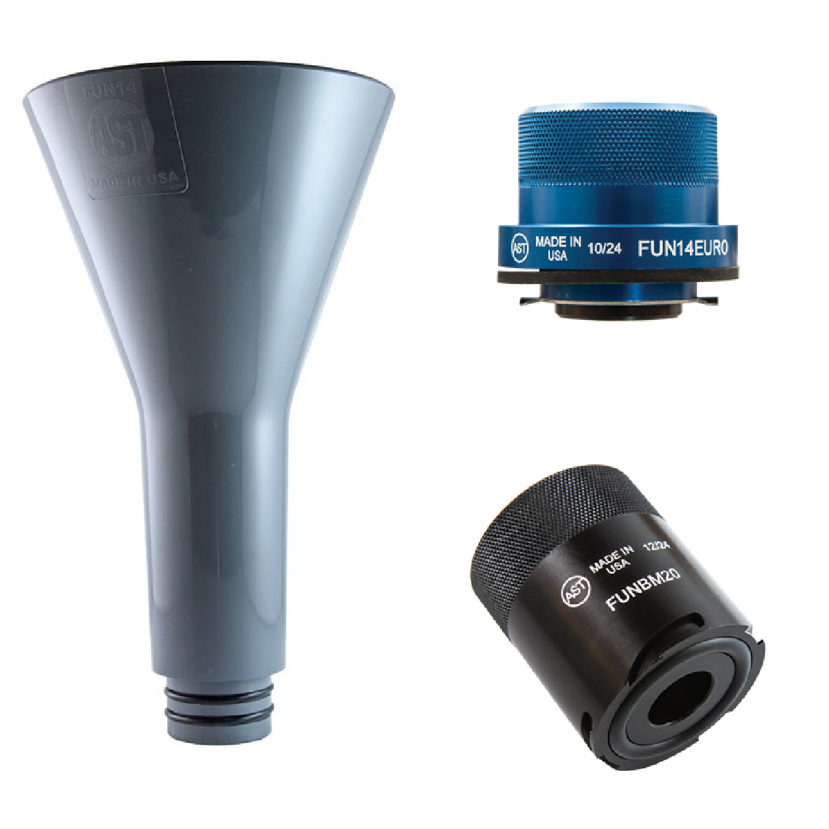 Assenmacher BMW and Mercedes Engine Oil Funnel Set - 3 Piece