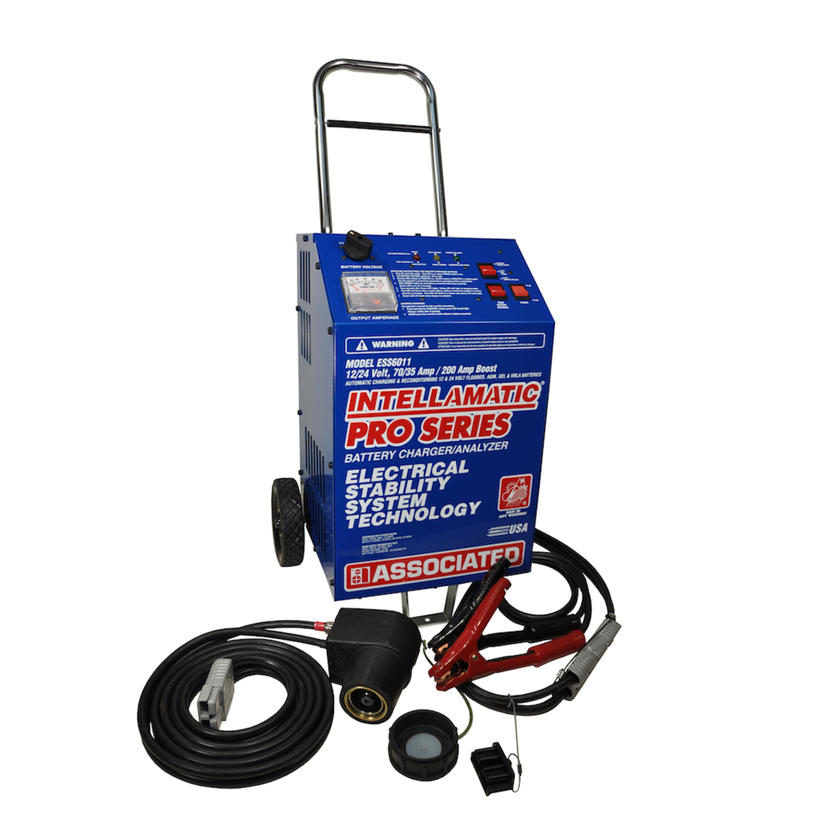 Associated MIL6011 12/24V 70/35 Amp Charger/Analyzer