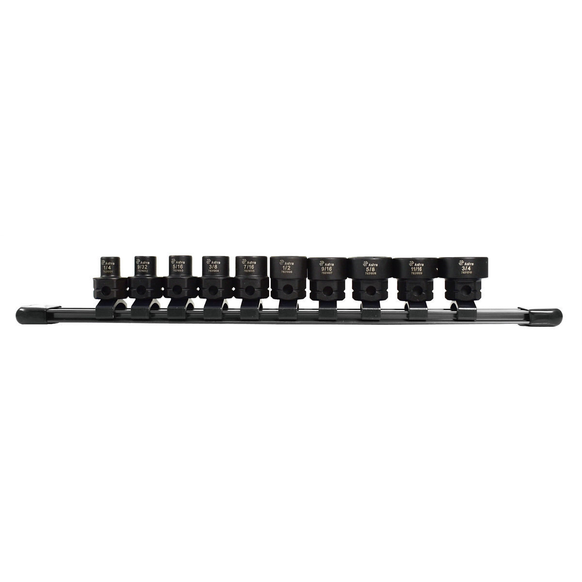 Astro Pneumatic 10PC 3/8" DRIVE NANO IMPACT SOCKETS - SAE