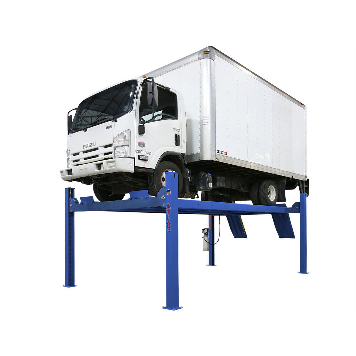 Atlas Automotive Equipment PVL14 ALI Certified Commercial Grade 4-Post Lift 14,000 lb. Capacity