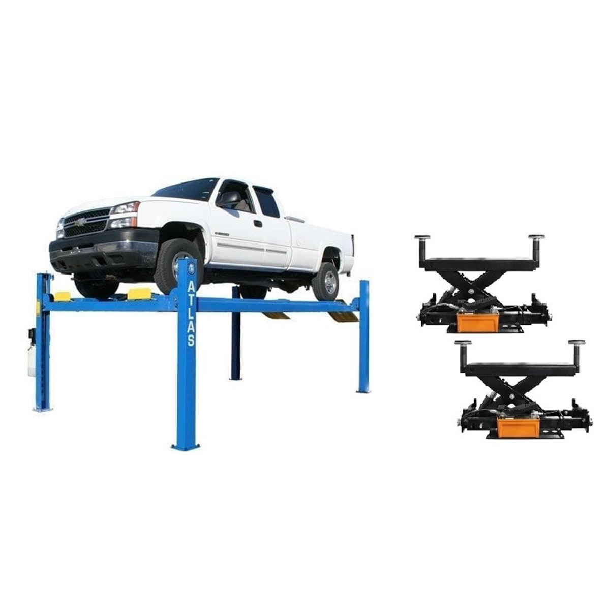 Atlas Equipment 412A Alignment Lift + RJ6 Rolling Jacks Combo (WILL CALL)