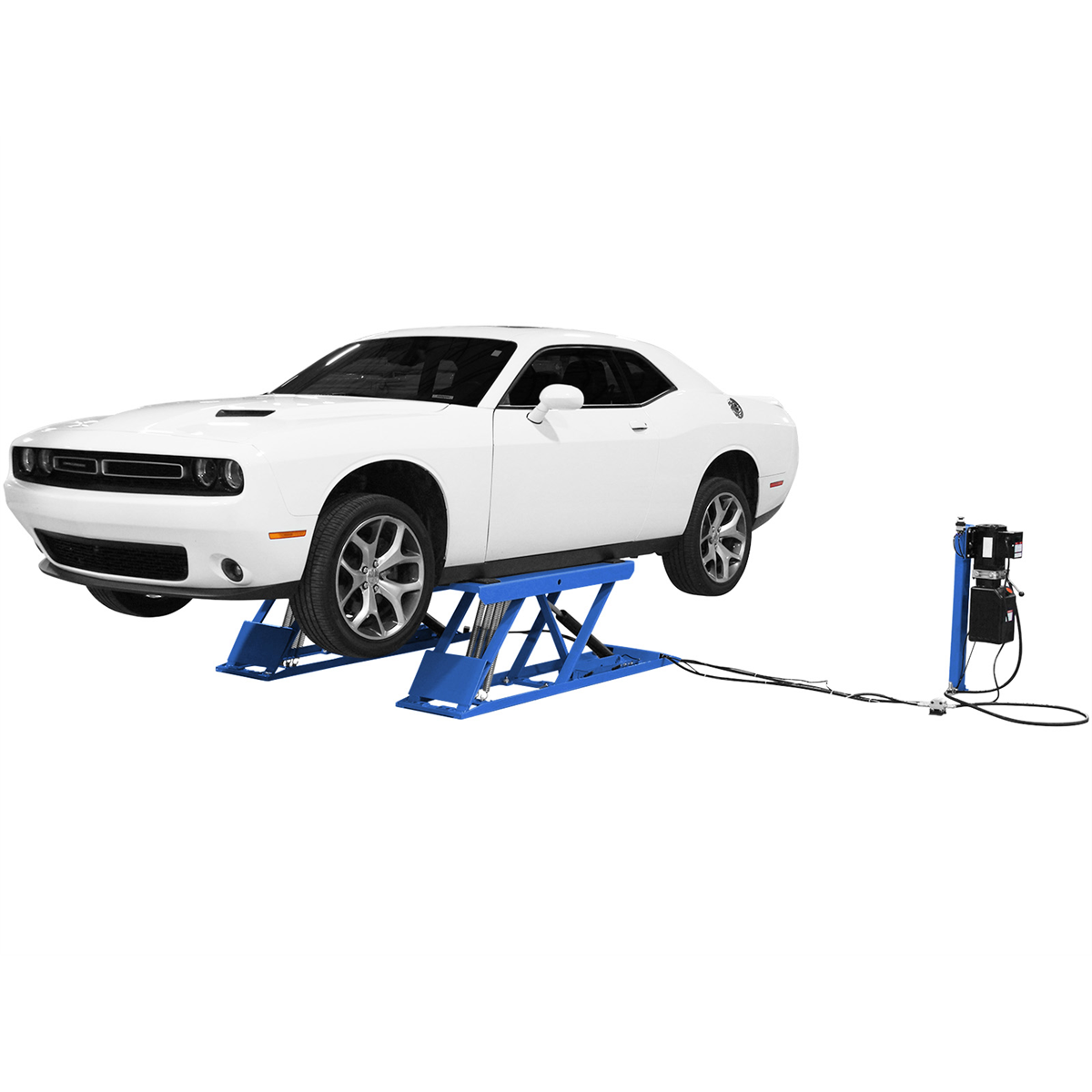 Atlas Automotive Equipment 6PL Open Center Low Rise Scissor Lift 6000 lb. Capacity (WILL CALL)