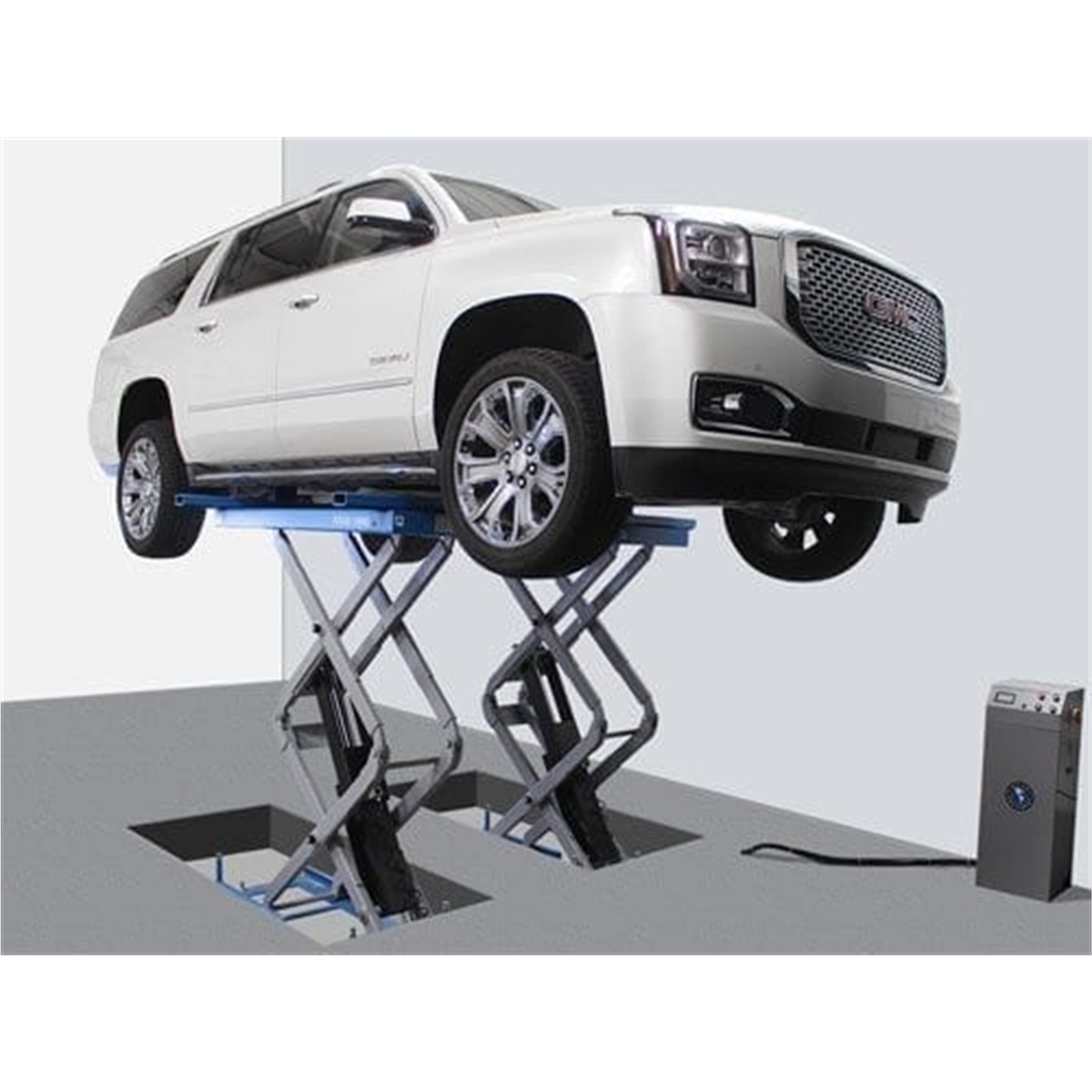 Atlas Automotive Equipment FM9SL In Ground Full-Rise Scissor Lift 9000 lb. Capacity (WILL CALL)