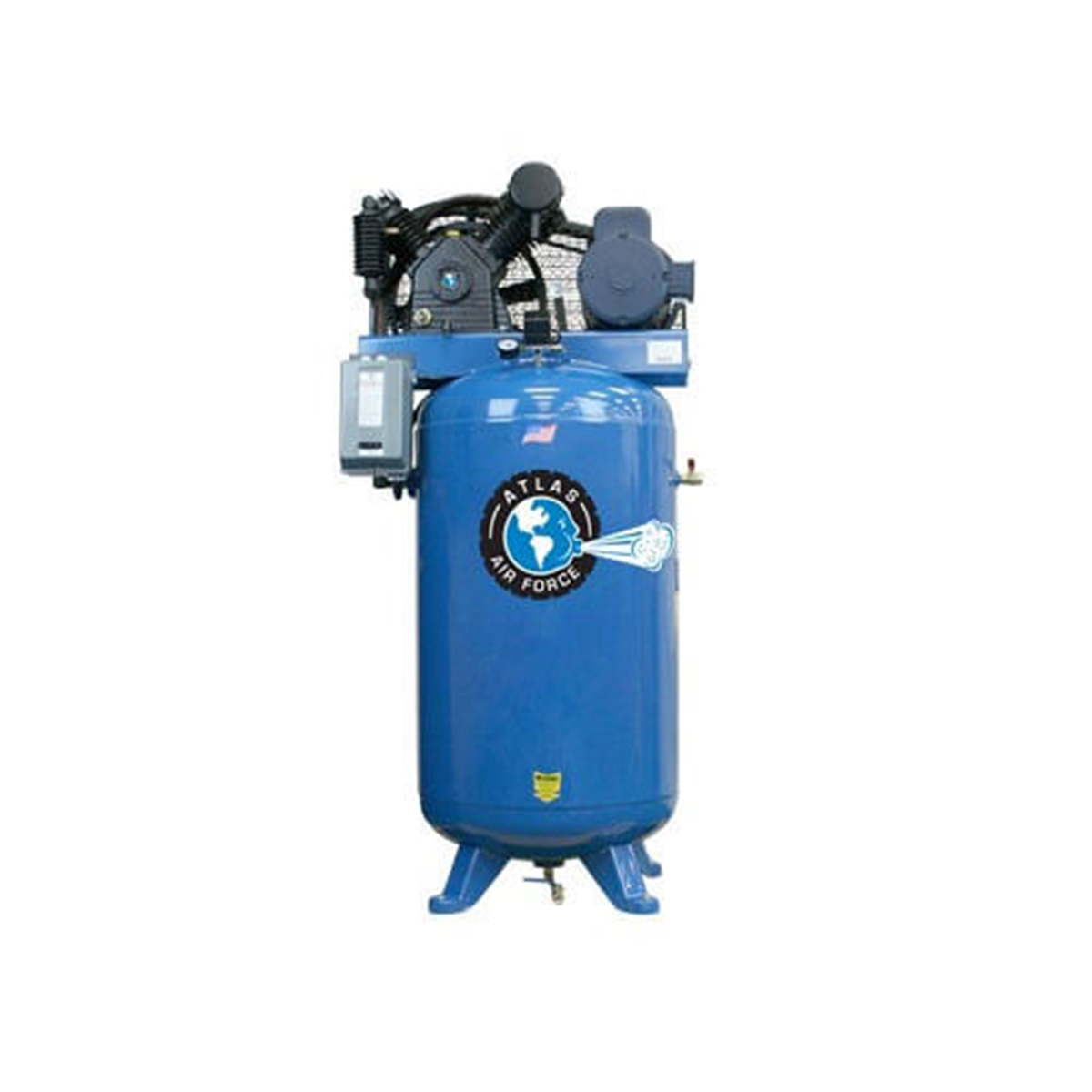 Atlas Automotive Equipment Air Force AF8 5HP 80 Gallon Air Compressor (Will Call)