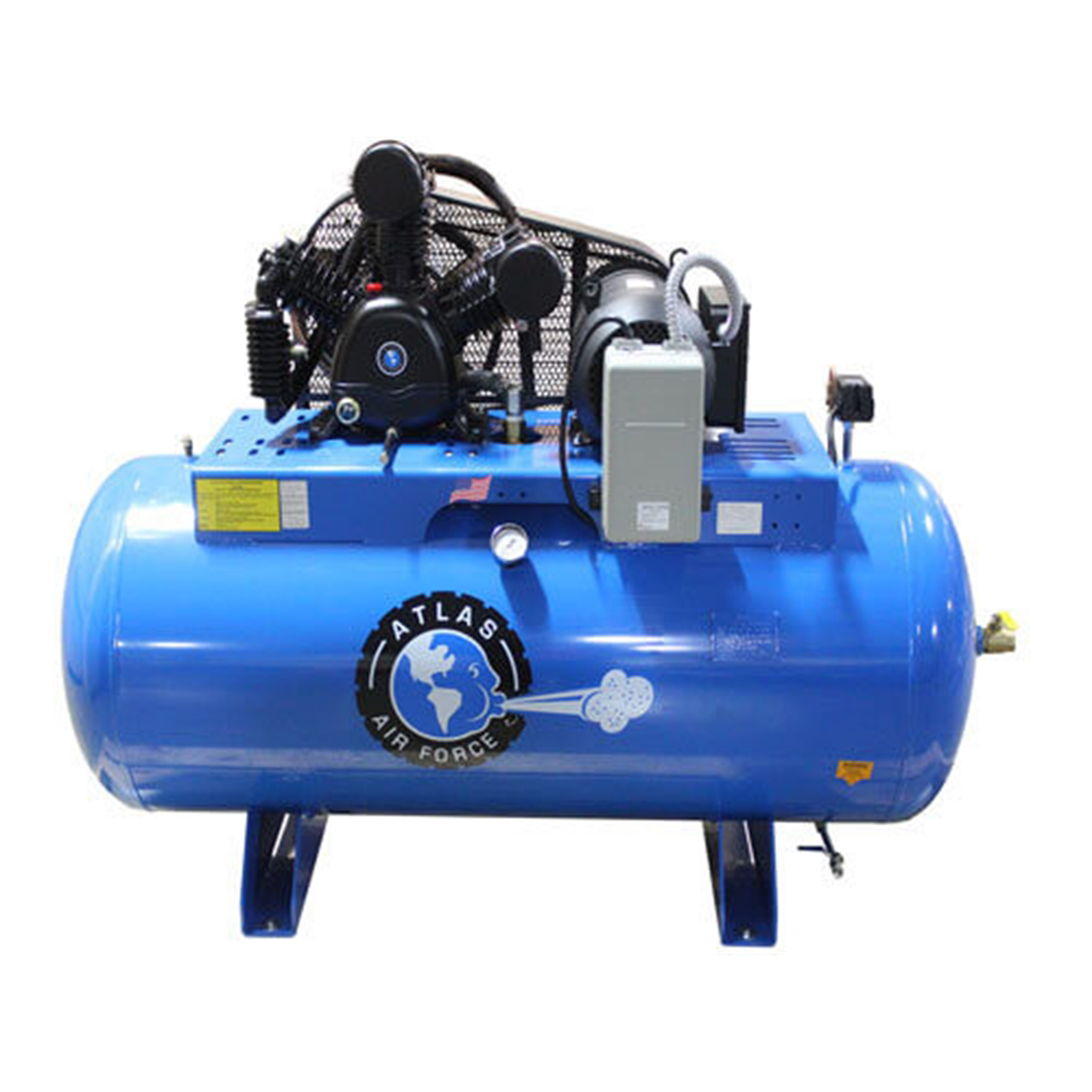 Atlas Automotive Equipment Air Force AF9P 7.5HP 80 Gallon Air Compressor with Plus Package (Will Call)