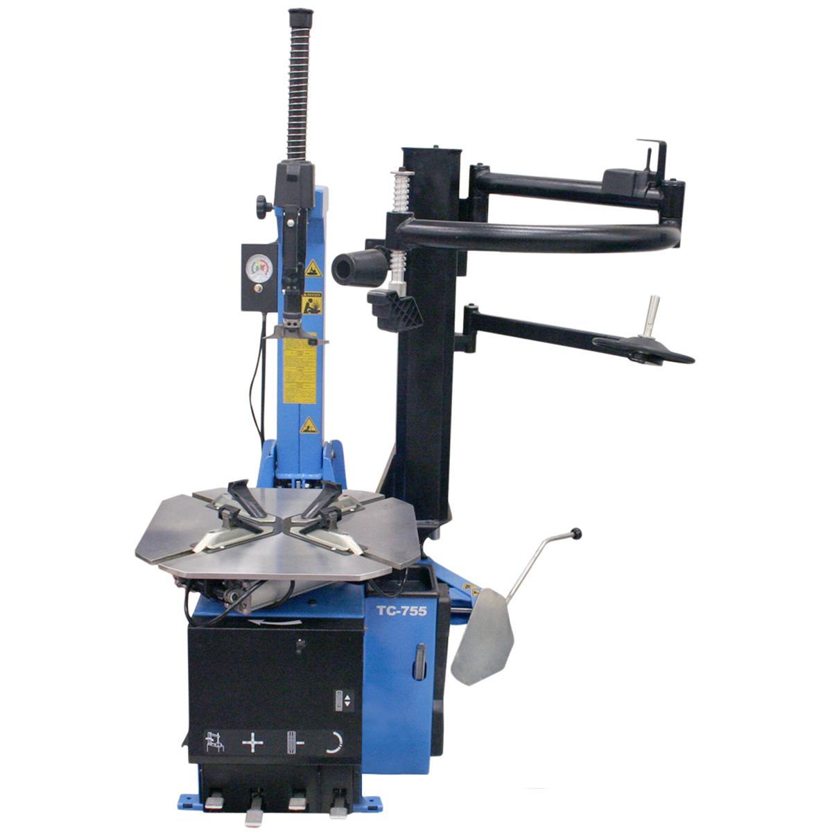 Atlas Automotive Equipment TC755EZ Tilt-Back Rim-Clamp Tire Changer with E-Z Arm