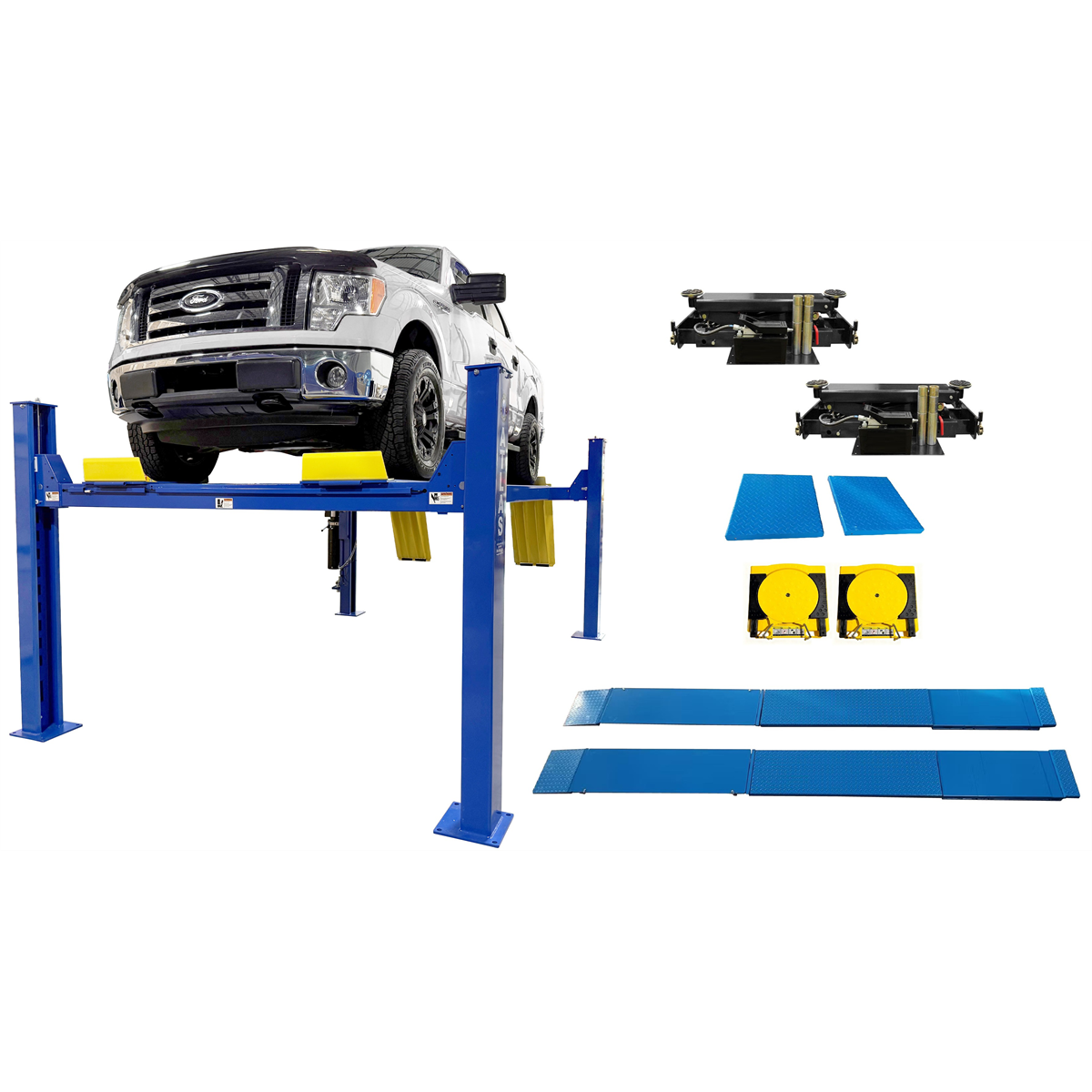 Atlas Automotive Equipment 14000 LB. Extra Long Lift w/ Alignment Kit & RJ8 Combo (WILL CALL)