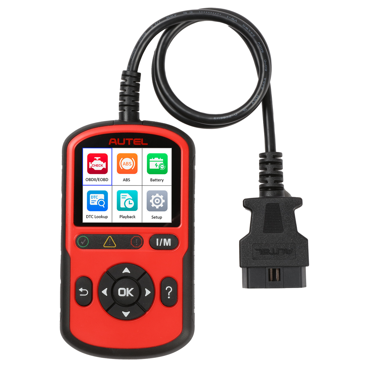 Autel AutoLINK AL549 : Engine and Abs Code Reader and Battery, Starting and Charging Tester with Color Display