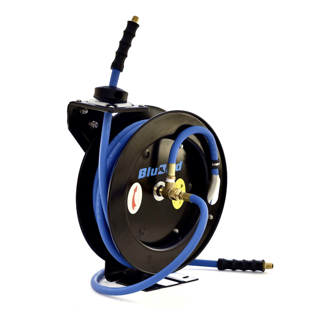 BluBird Rubber Air Hose Reel 3/8" x 25"