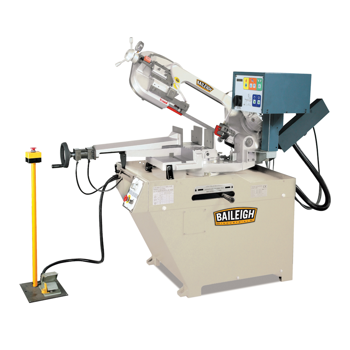 Baileigh SemiAuto Dual Miter Band Saw