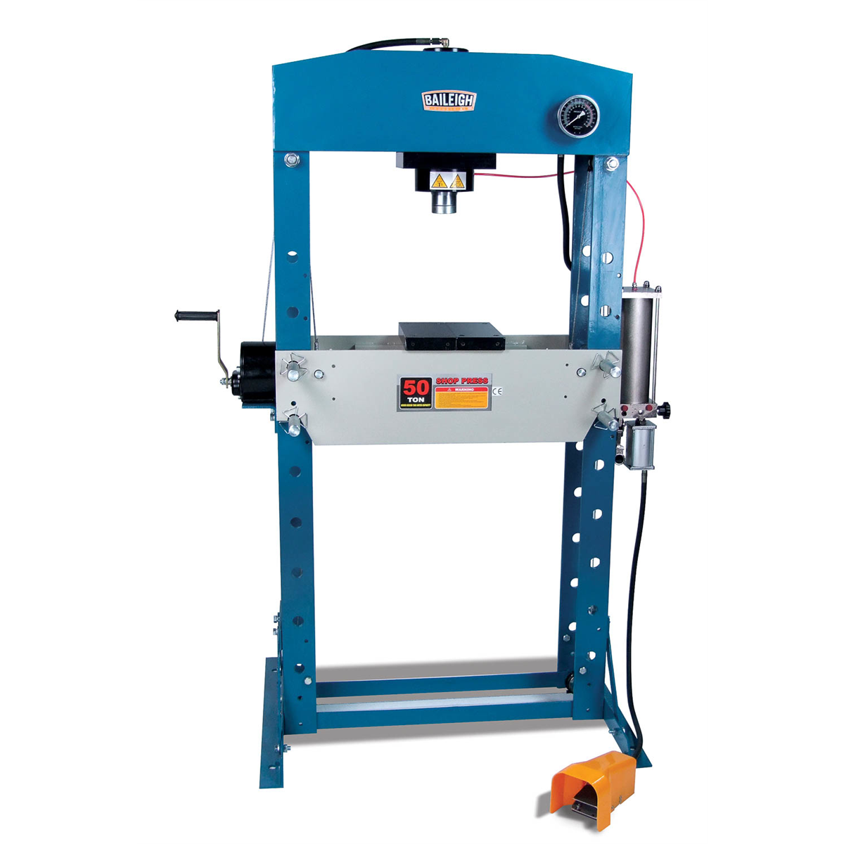 Baileigh 50T Air/Hand H-Frame Press