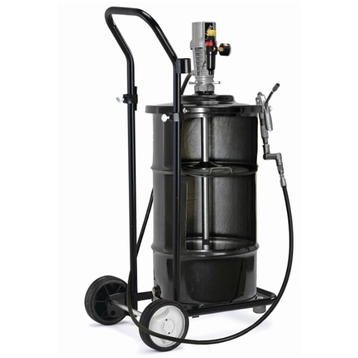 Balcrank 50:1 Panther Grease Pump, Portable 120 Inch Dolly W36 Inch Whip