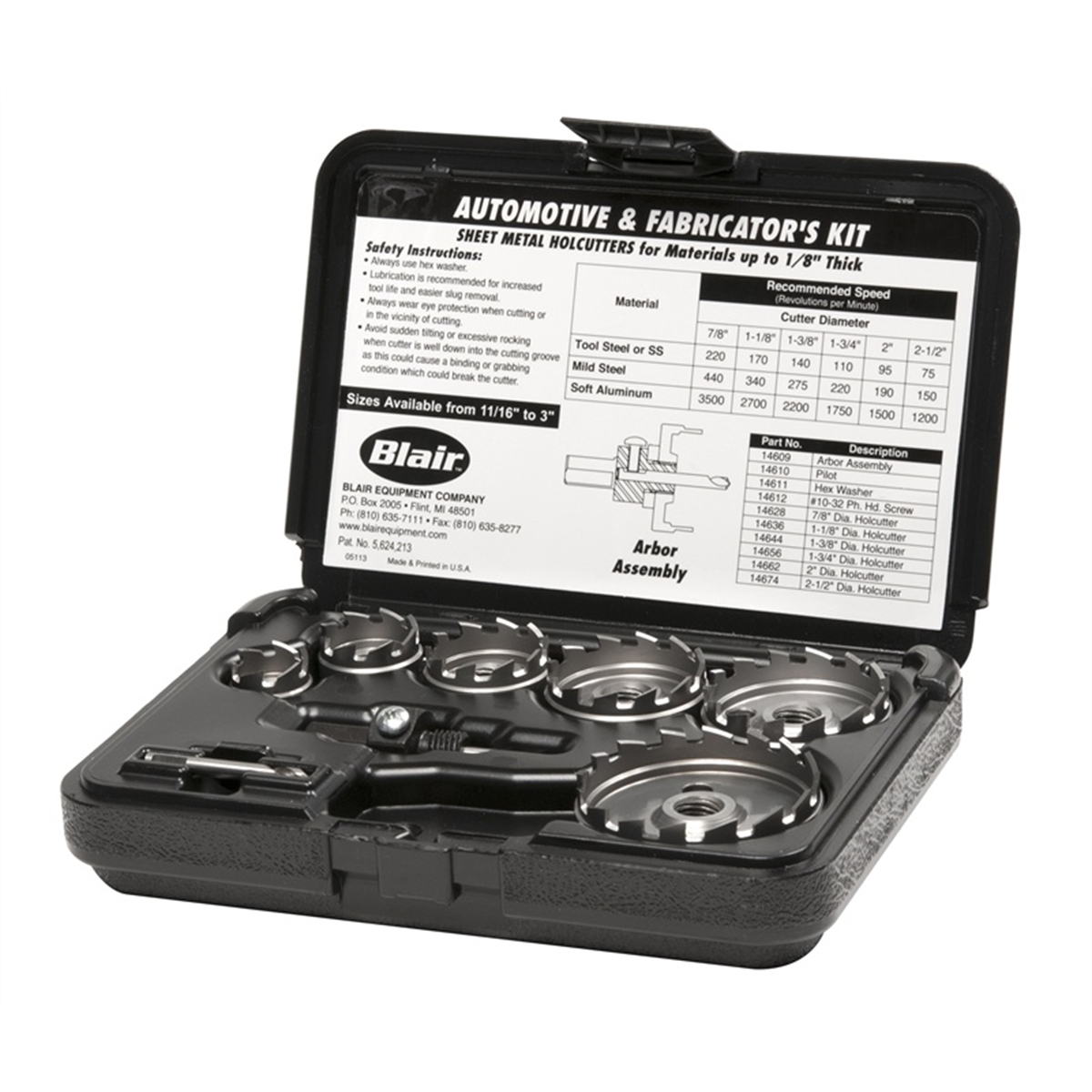 Blair Holcutter Kit