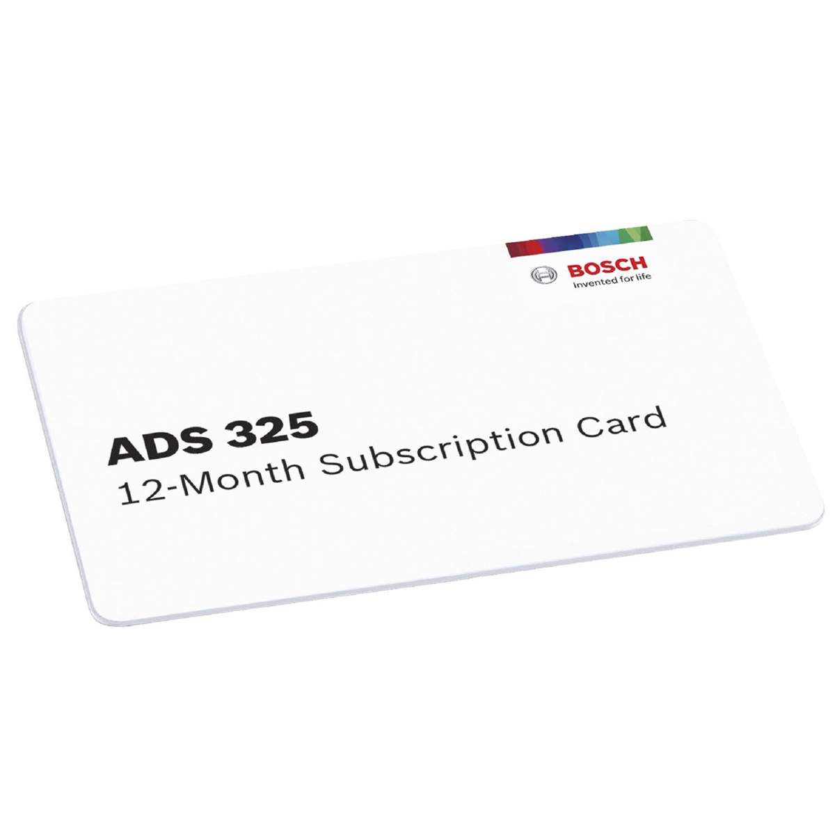 Bosch ADS 325 Diagnostic Scan Tool 12-Month Software Subscription